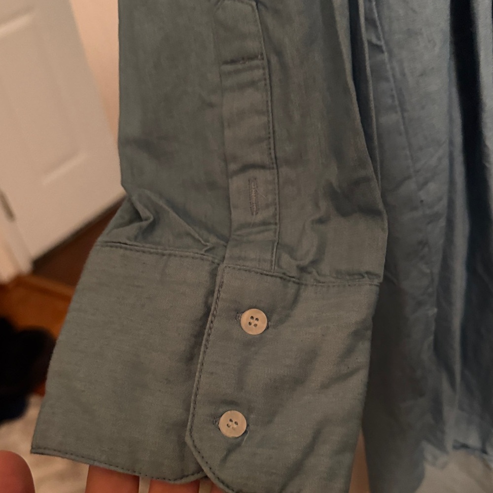 Casual Light Blue Tunic Top - Picture 4 of 10